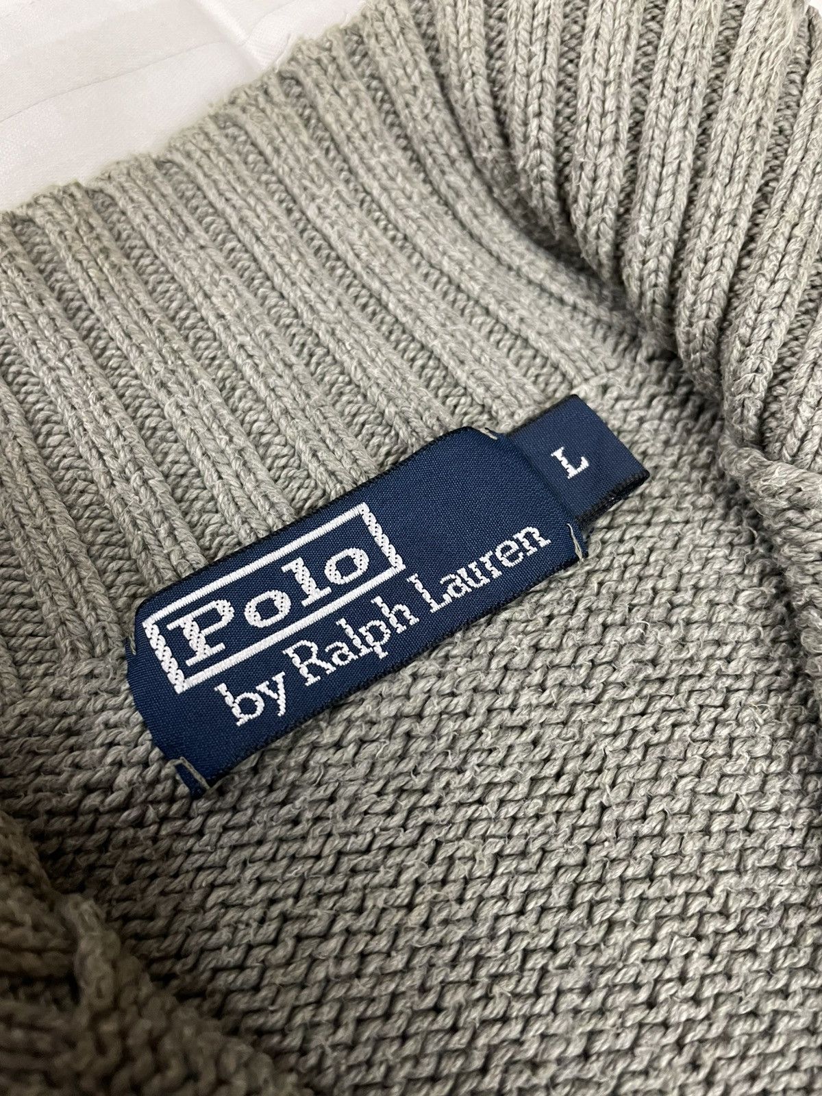 Polo Ralph Lauren Vintage Polo Ralph Lauren 1/4 zip Lampo knight sweater Size US L / EU 52-54 / 3 - 11 Thumbnail