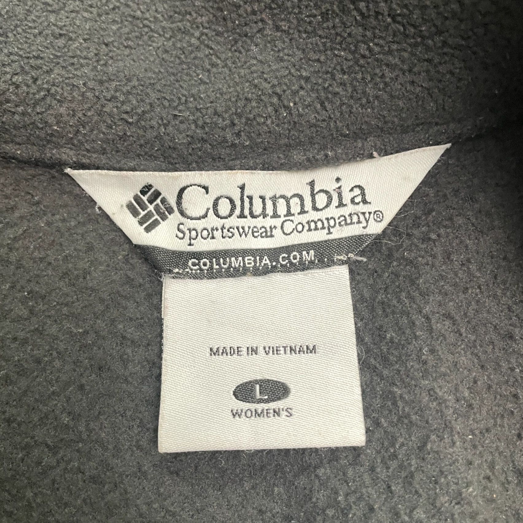 Vintage Columbia Jacket Womens Large Black Fleece Benton Springs Full Zip Outdoor Hiking Size L / US 10 / IT 46 - 7 Thumbnail