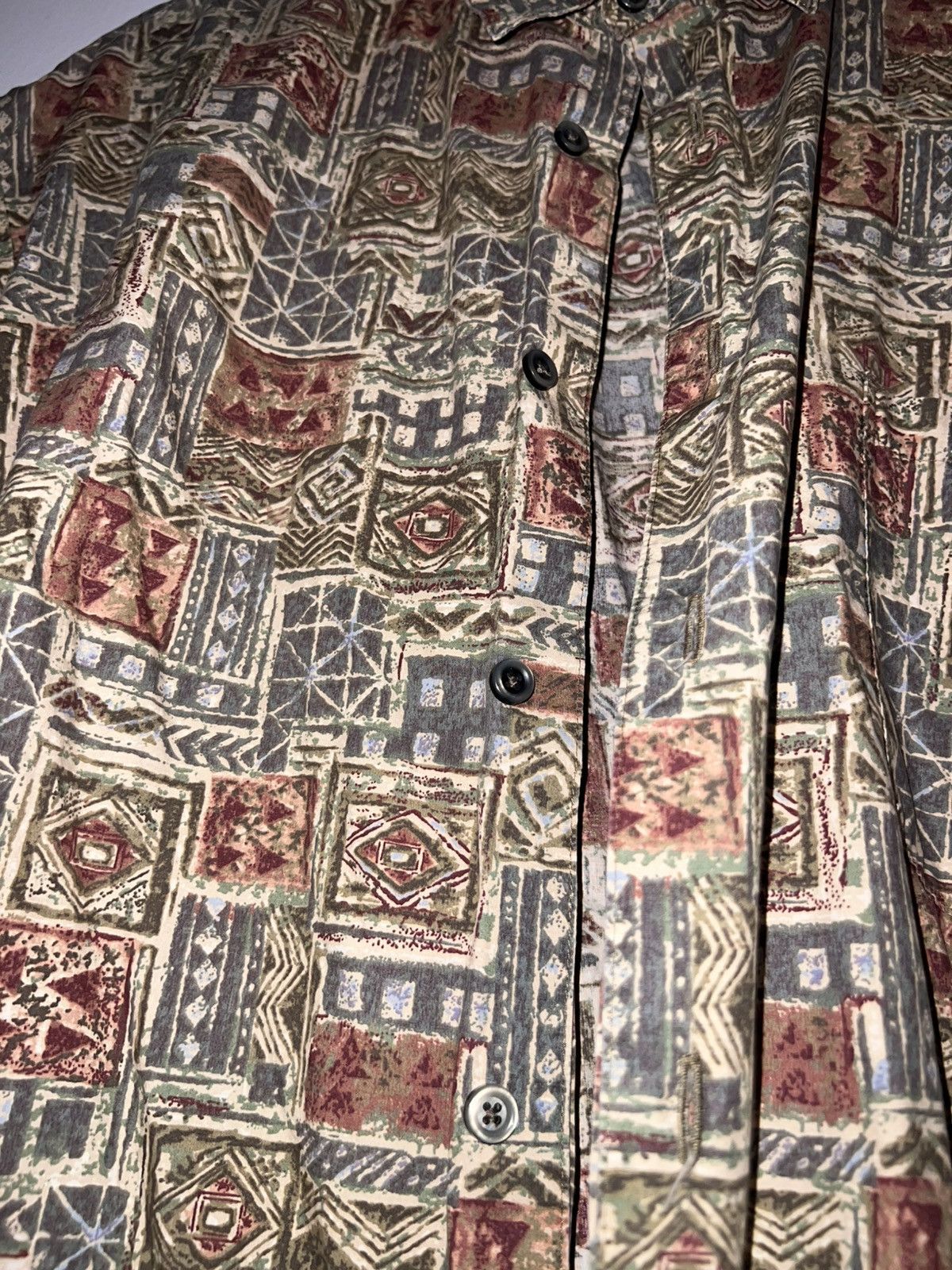 Vintage Vintage Button Up Shirt Size US XL / EU 56 / 4 - 4 Thumbnail