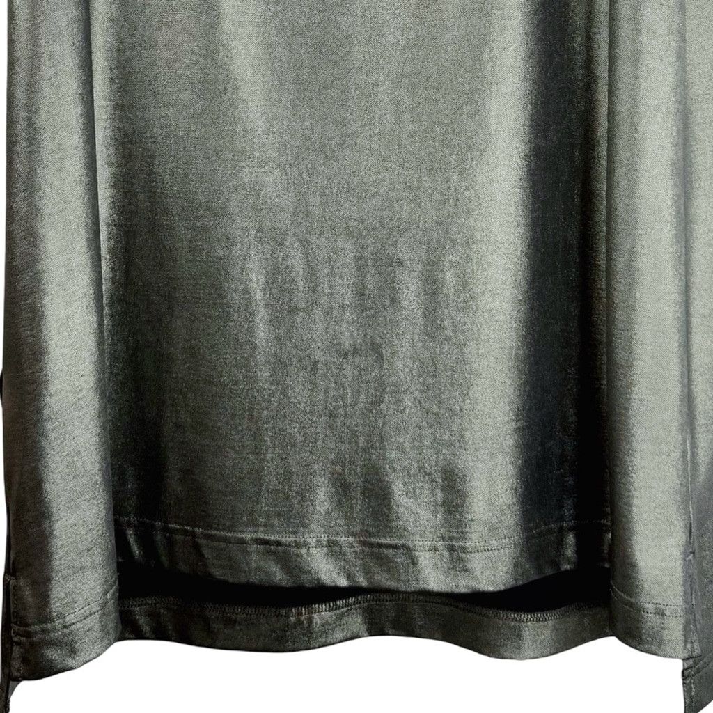 Other MISTRESS ROCKS LA Women's Chic Gold/Olive Metallic T-Shirt S Size S / US 4 / IT 40 - 6 Thumbnail
