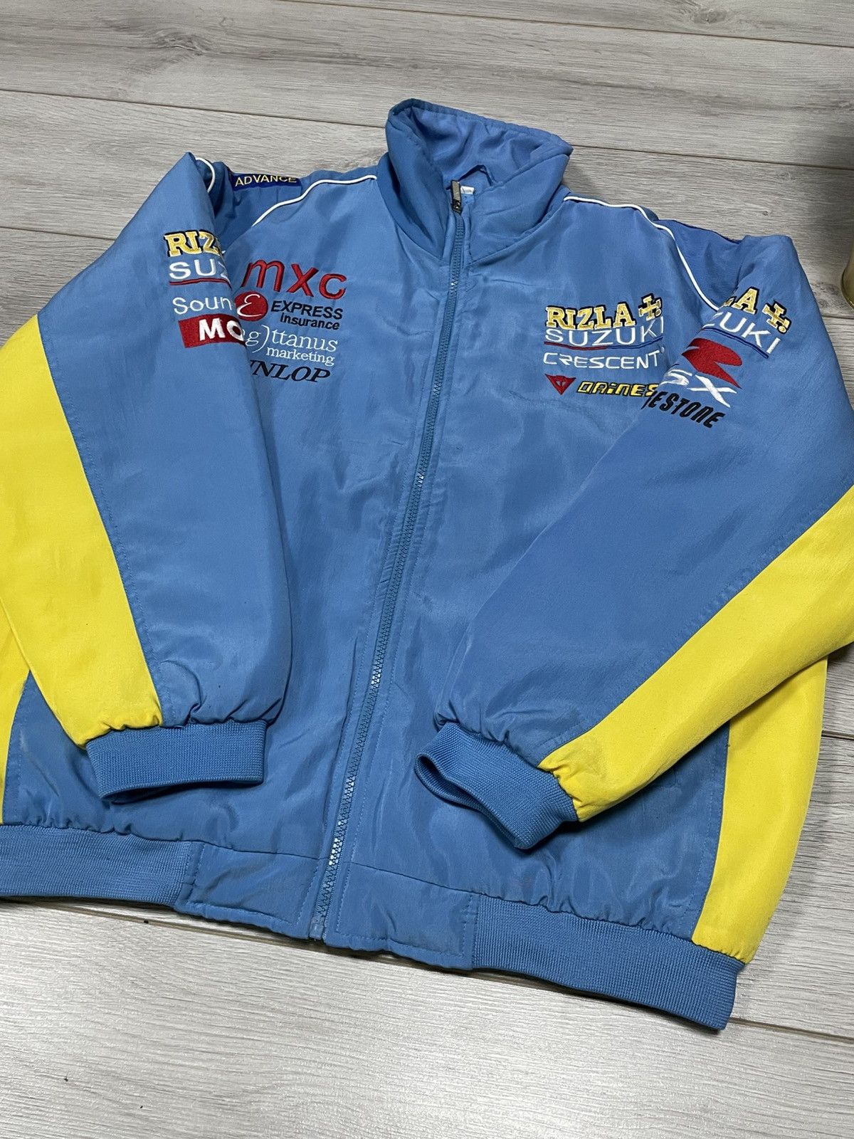 Vintage Suzuki Rizla + vintage bomber jacket big logo Size US M / EU 48-50 / 2 - 7 Thumbnail