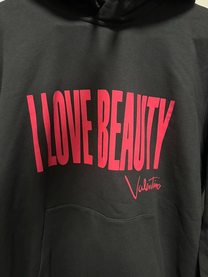 Valentino Valentino Valentino Black Hoodie with Large Logo-2506 Size US L / EU 52-54 / 3 - 2 Thumbnail