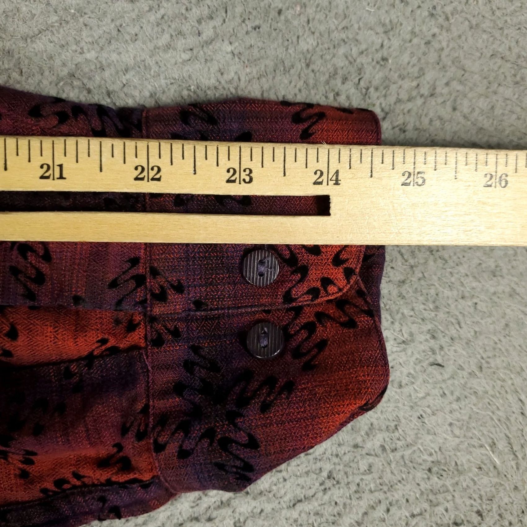 Vintage Jhane Barnes Shirt Mens XL Red Striped Button-Up Long Sleeve Geometric Classic Modern Preppy Button Front Casual Formal Workwear Red Mens XL Size US XL / EU 56 / 4 - 6 Thumbnail