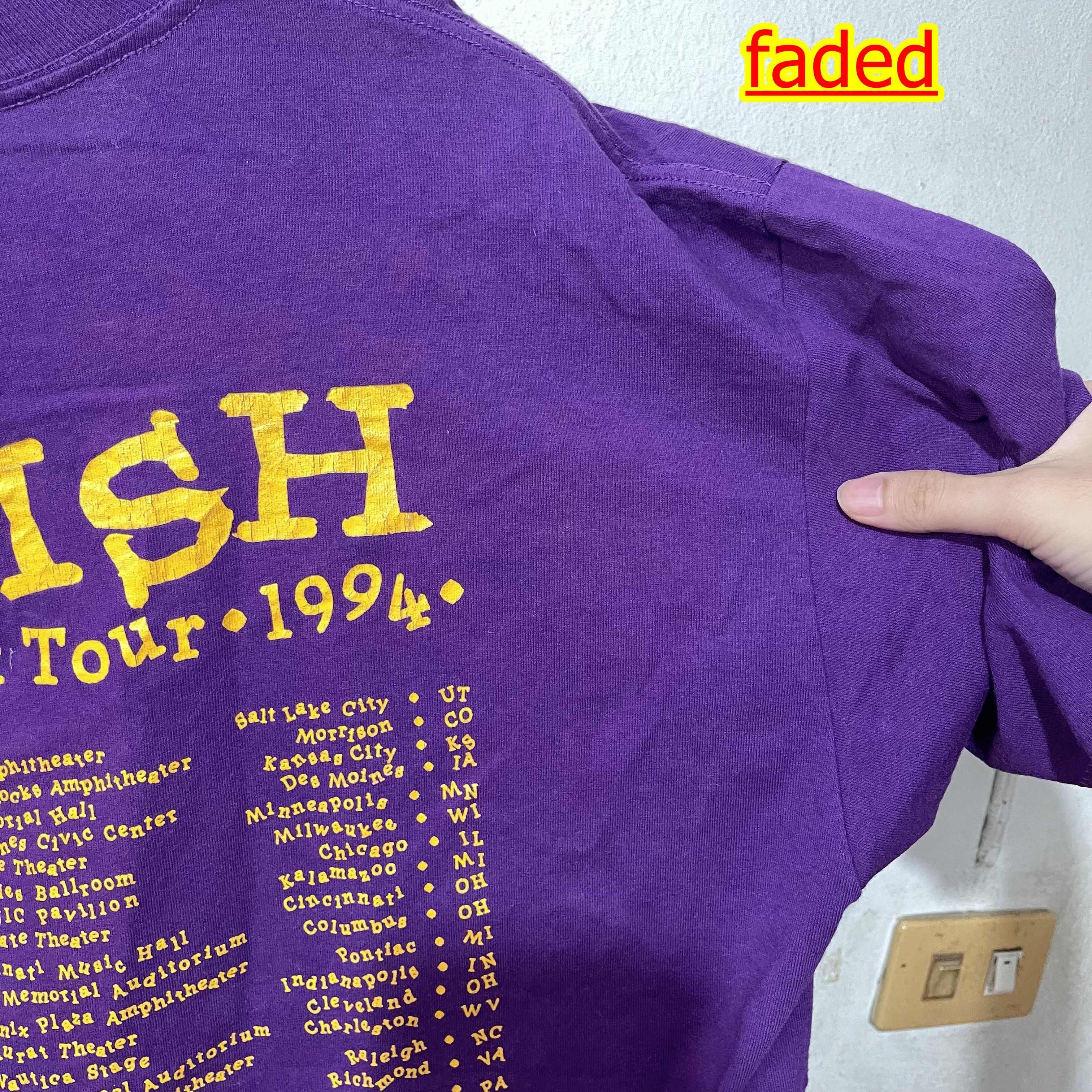 Band Tees × Vintage Vintage 1994 Phish Shirt Size US XL / EU 56 / 4 - 10 Thumbnail