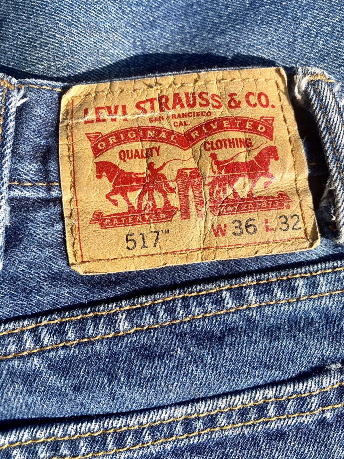 Levi's × Vintage Vintage Levi’s 517 Size US 36 / EU 52 - 4 Thumbnail
