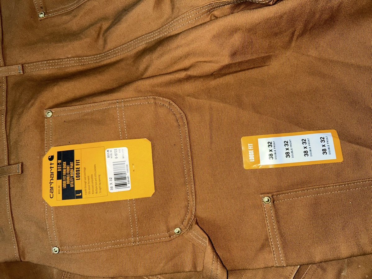 Carhartt Carhartt Men’s Cotton Lose Pants Size US 32 / EU 48 - 3 Thumbnail