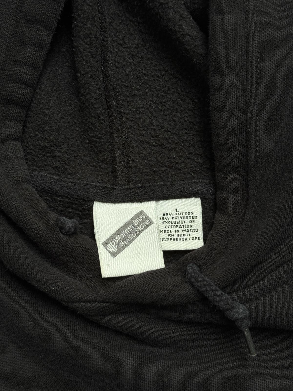 Designer VTG Looney Tunes Hoodie Embroidered 1999 Taz Marvin Bugs - L Size US L / EU 52-54 / 3 - 2 Thumbnail