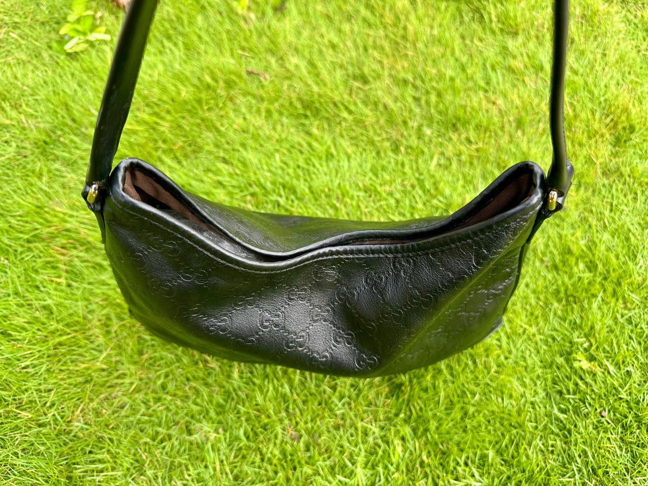 Gucci Authentic Gucci Guccisima Leather New Britt Hobo Bag Size ONE SIZE - 6 Thumbnail