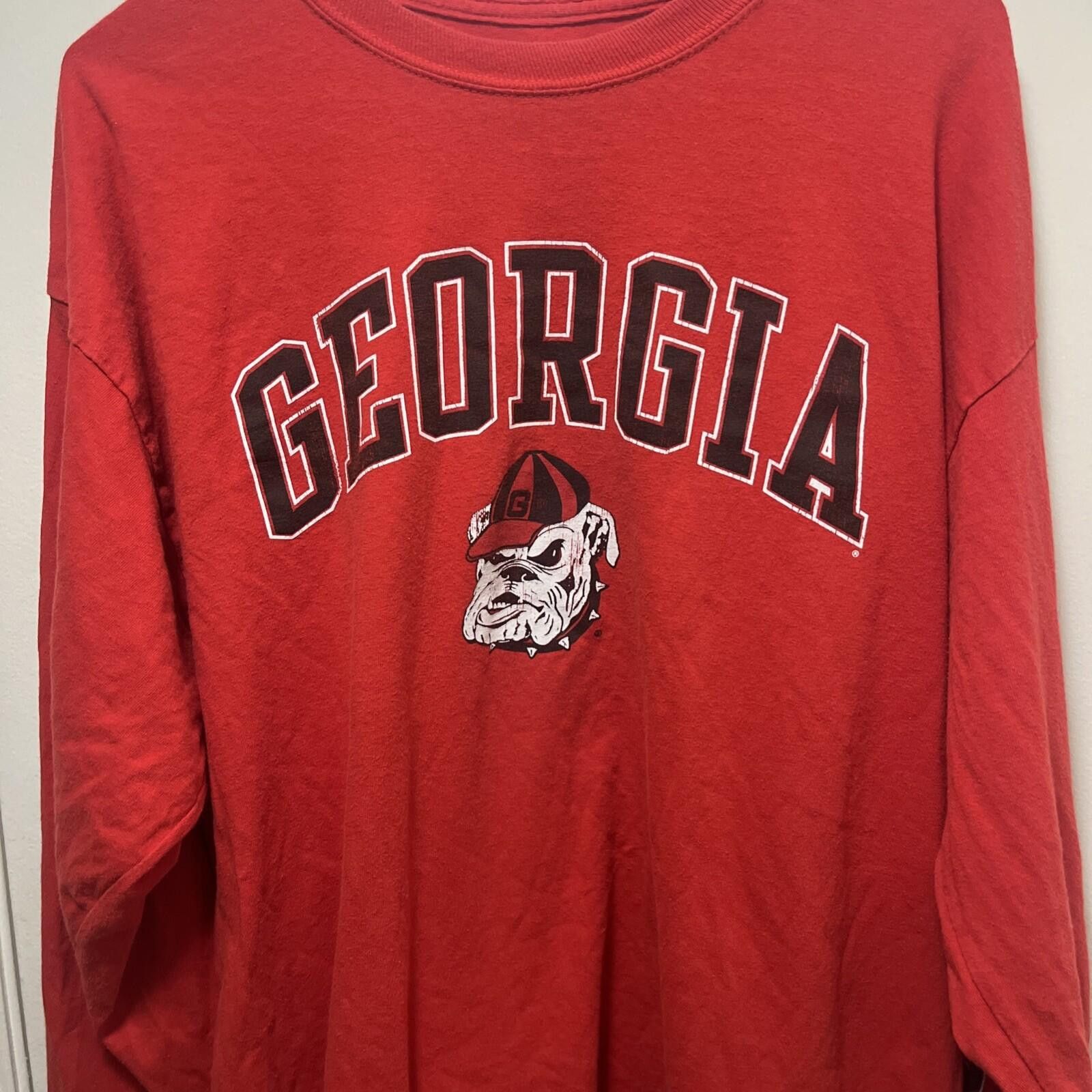 Other Fanatics Georgia Bulldogs Football Long Sleeve Shirt Size XL Size ONE SIZE - 1 Thumbnail
