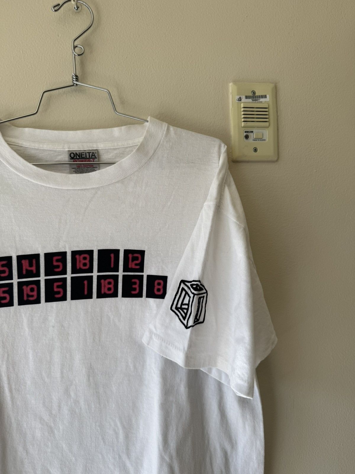 General Research A/W 1996 General Research Numbers T-Shirt Size US L / EU 52-54 / 3 - 5 Thumbnail