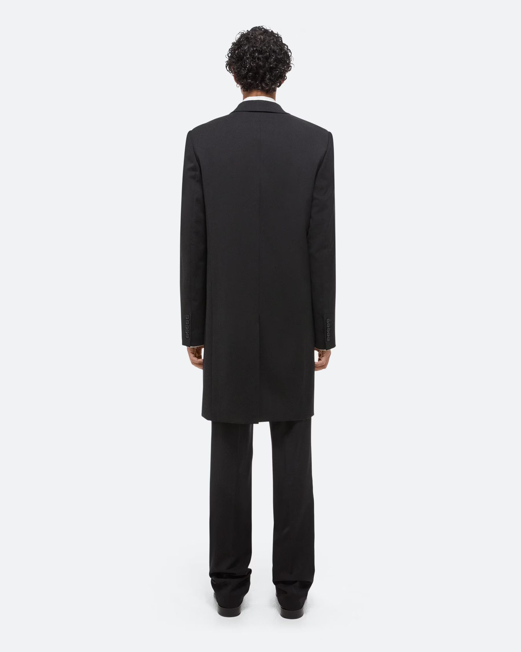 Helmut Lang Helmut Lang virgin wool tuxedo car coat Size US XS / EU 42 / 0 - 2 Thumbnail