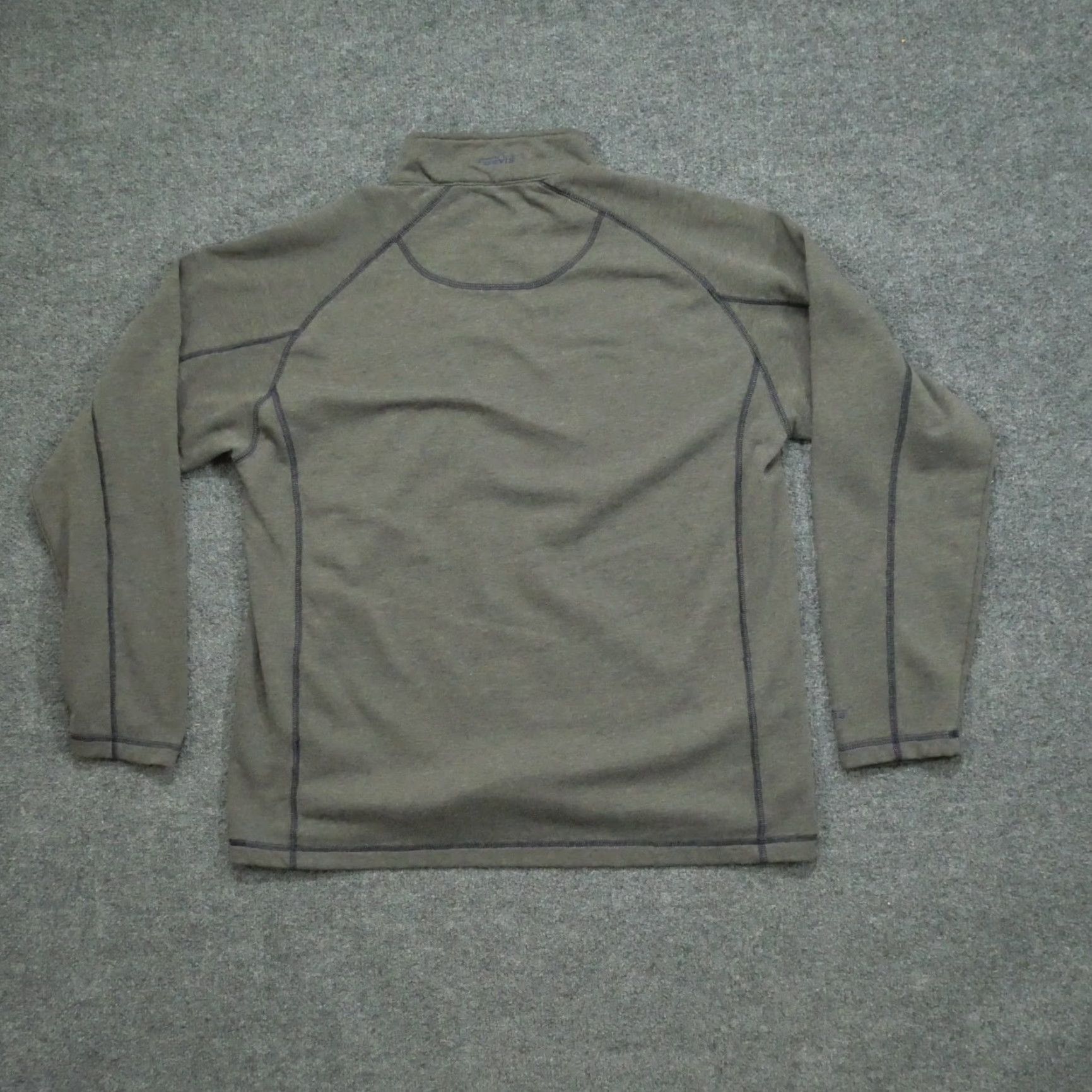 Orvis Orvis Sweatshirt Mens Large Grey Quarter Zip Fleece Pocket Outdoors Size US L / EU 52-54 / 3 - 6 Thumbnail