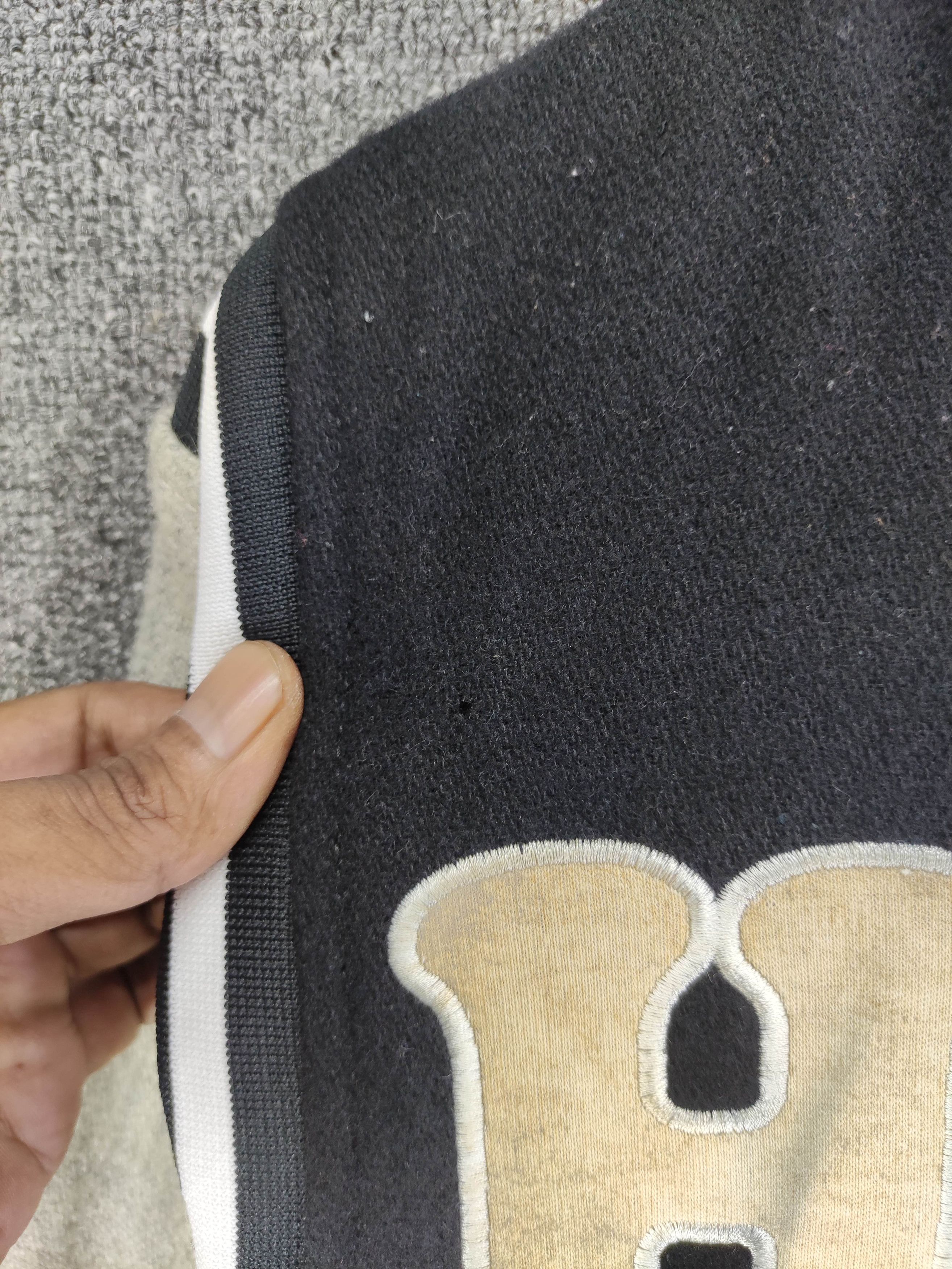 Japanese Brand Vintage Square Varsity Wool Jacket Big Logo Snap Button Size US M / EU 48-50 / 2 - 7 Thumbnail