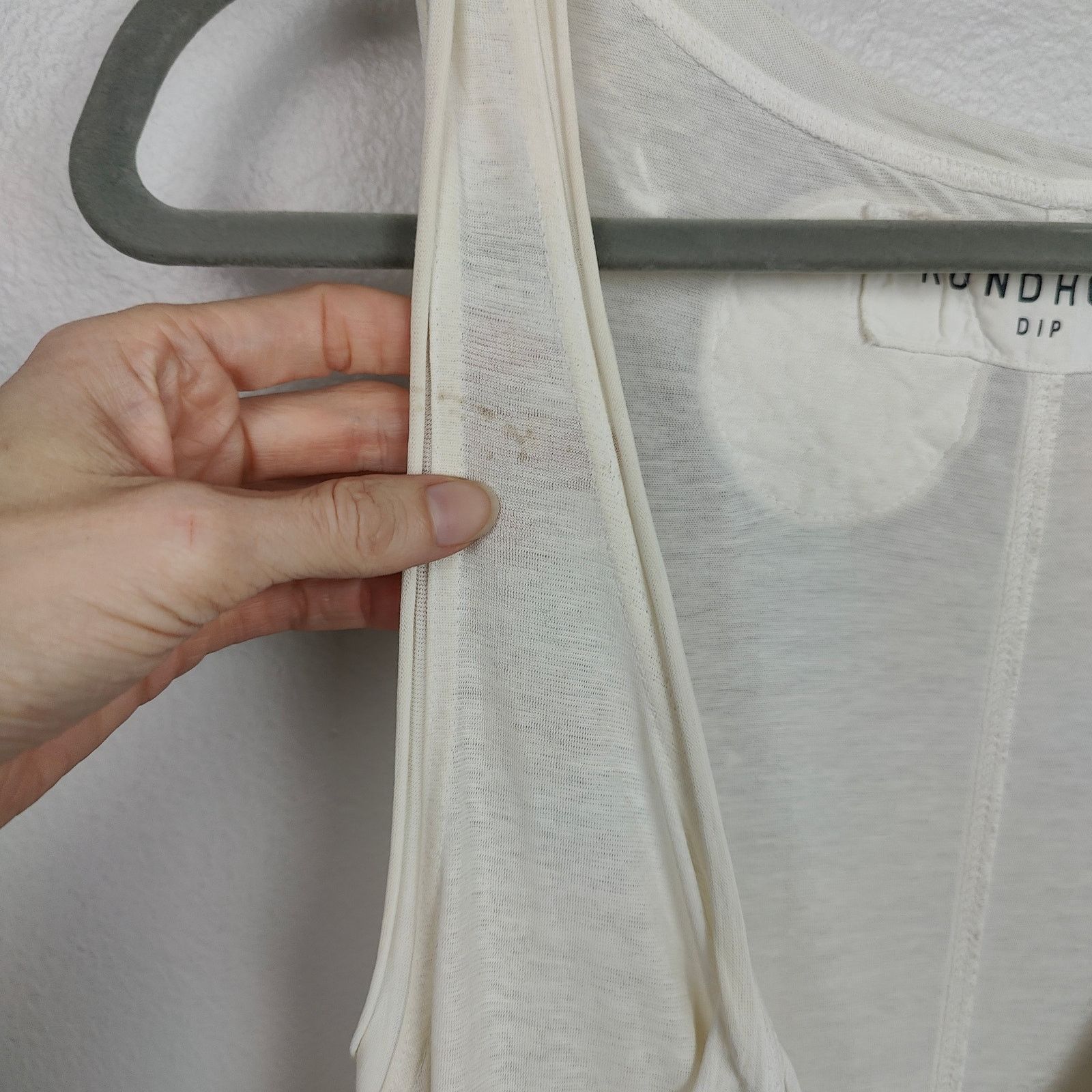 Other Rundholz Dip Jumpsuit Size Small White Cotton NASA Size 27" / US 4 / IT 40 - 4 Thumbnail