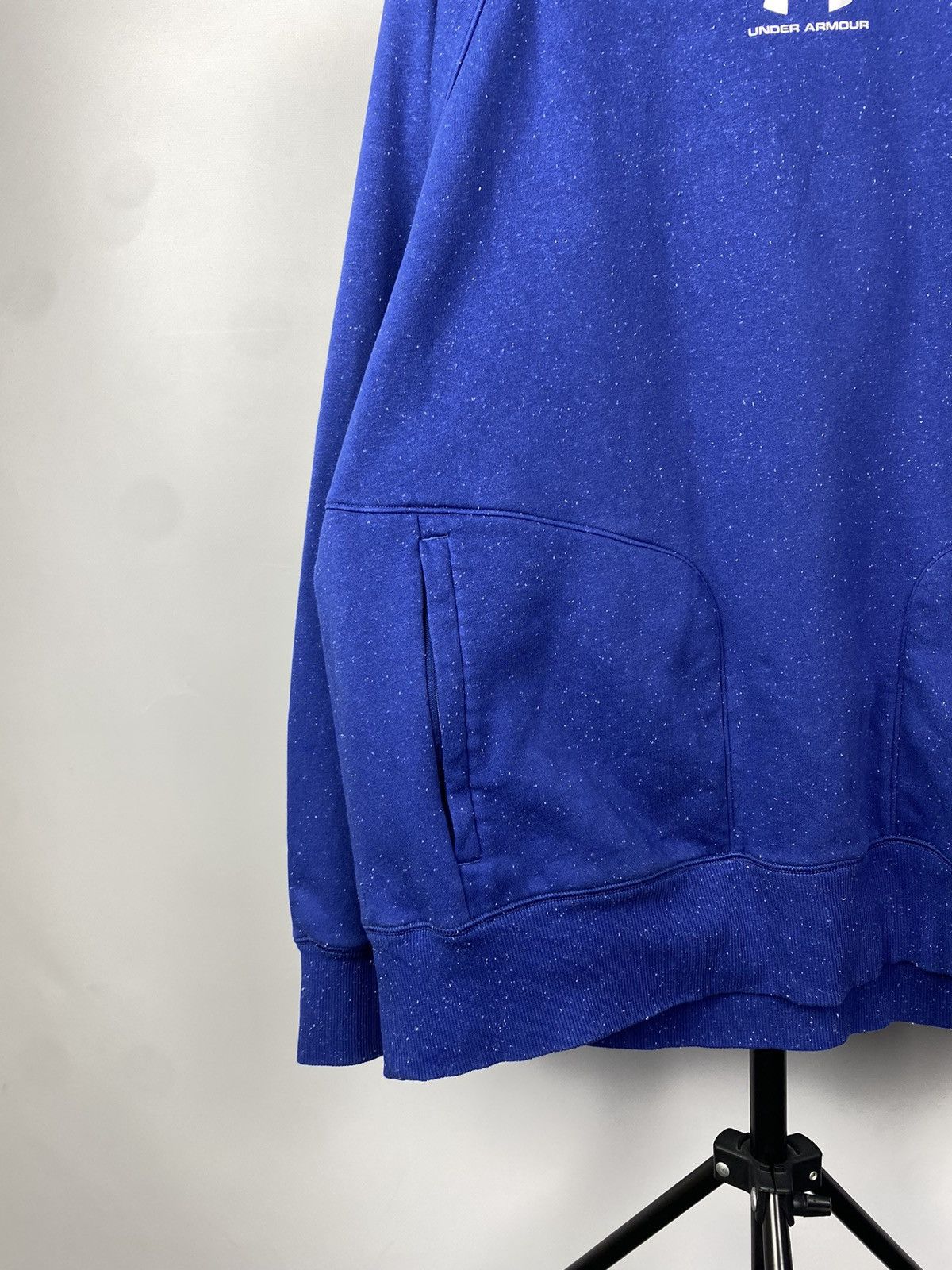 Under Armour × Vintage Vintage CRAZY baggy Under Armour Zip Sweatshirt Size US XL / EU 56 / 4 - 3 Thumbnail