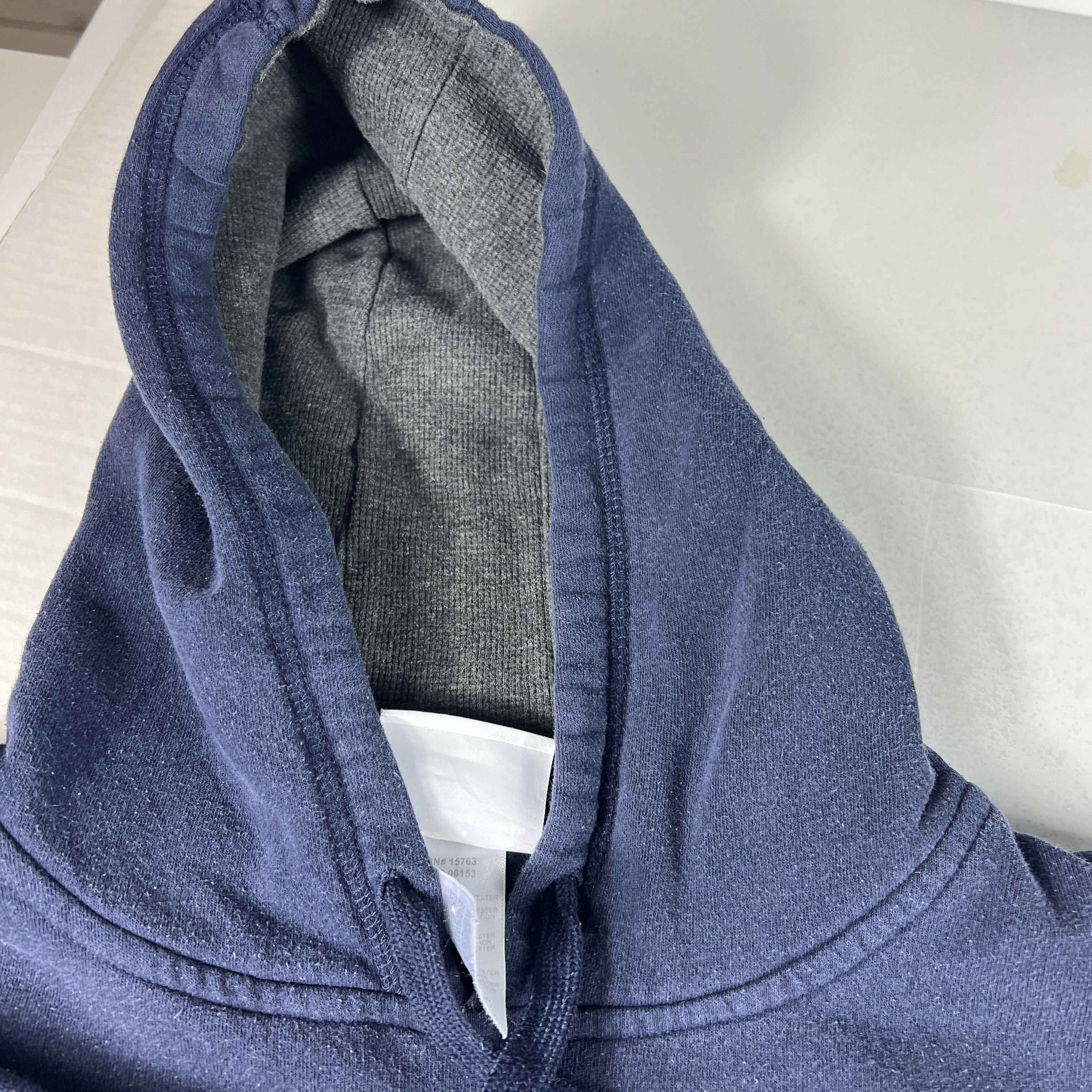Champion × NCAA Champion Georgia Tech Yellow Jackets Sweatshirt Faded Hoodie Size US L / EU 52-54 / 3 - 12 Thumbnail