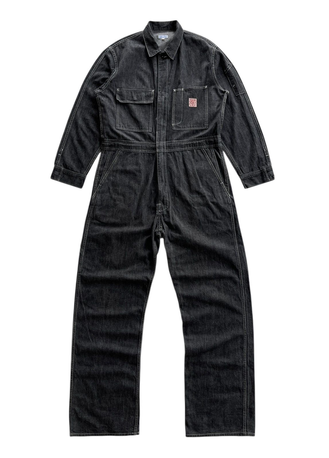 Sugar Cane RARE!!! 70s Sugar Cane Toyo Enterprices Denim Coverall Size US 40 / EU 56 - 1 Thumbnail