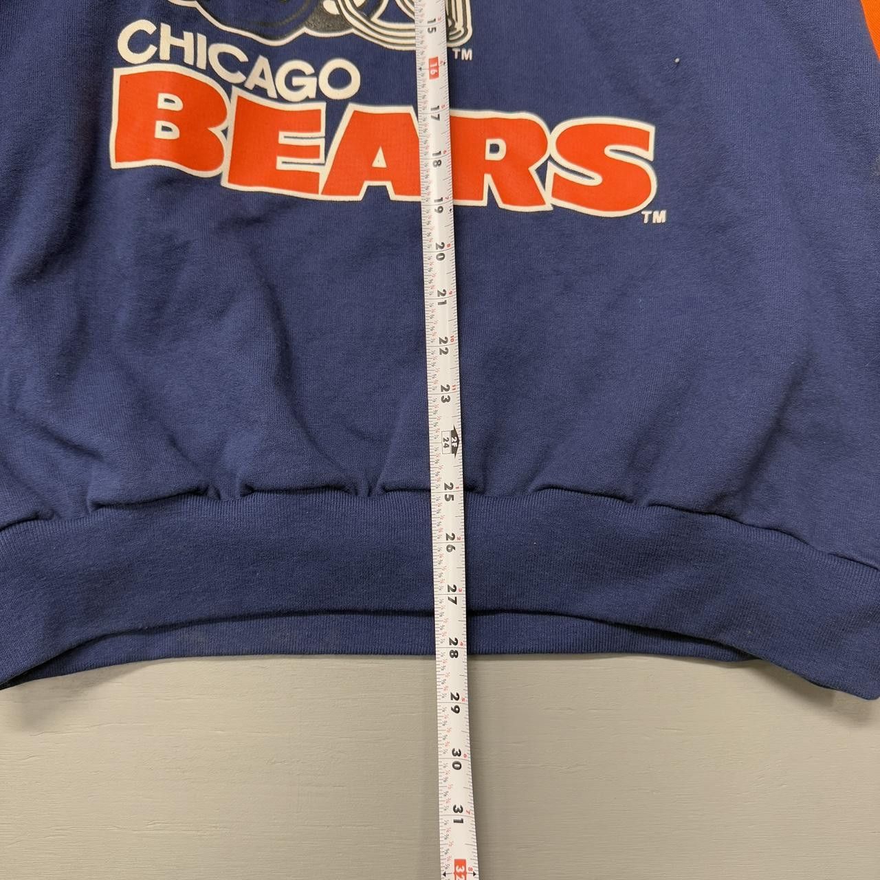 NFL Vintage Chicago Bears 1/4 Zip Pullover Sweatshirt XXL Size US XXL / EU 58 / 5 - 4 Thumbnail