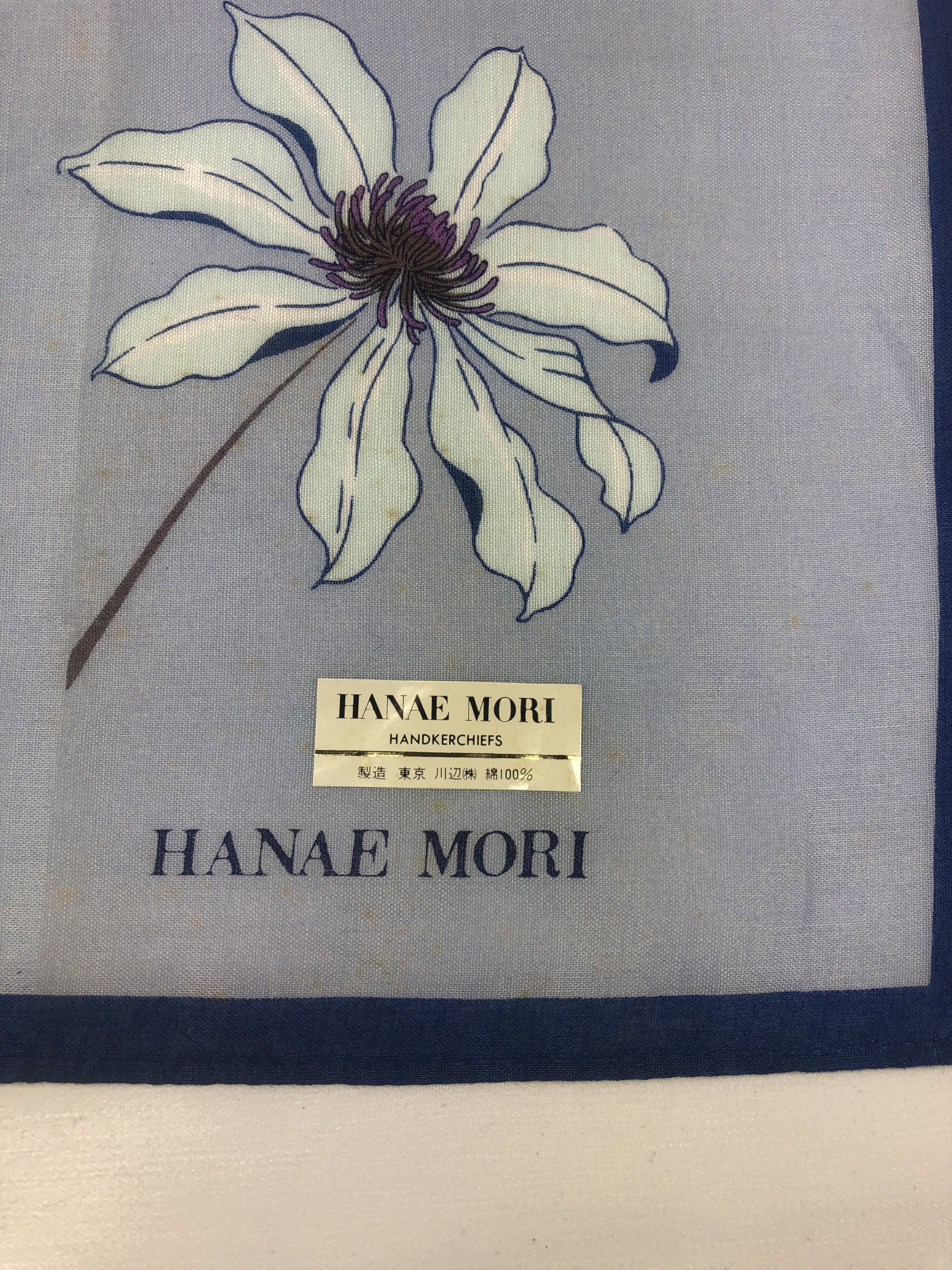 Hanae Mori × Japanese Brand × Vintage Hanae Mori Handkerchief / Bandana / Neckerchief Size ONE SIZE - 5 Thumbnail