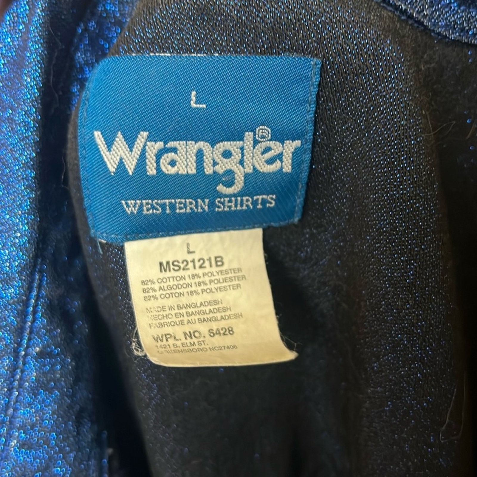 Wrangler VTNG WRANGLER 80s unique pearl snap shirt L Size US L / EU 52-54 / 3 - 2 Thumbnail
