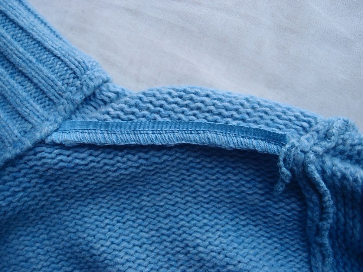 Katharine Hamnett London KATHARINE HAMNETT LONDON Half Zip Wool Knit Made in Italy Size US L / EU 52-54 / 3 - 6 Thumbnail
