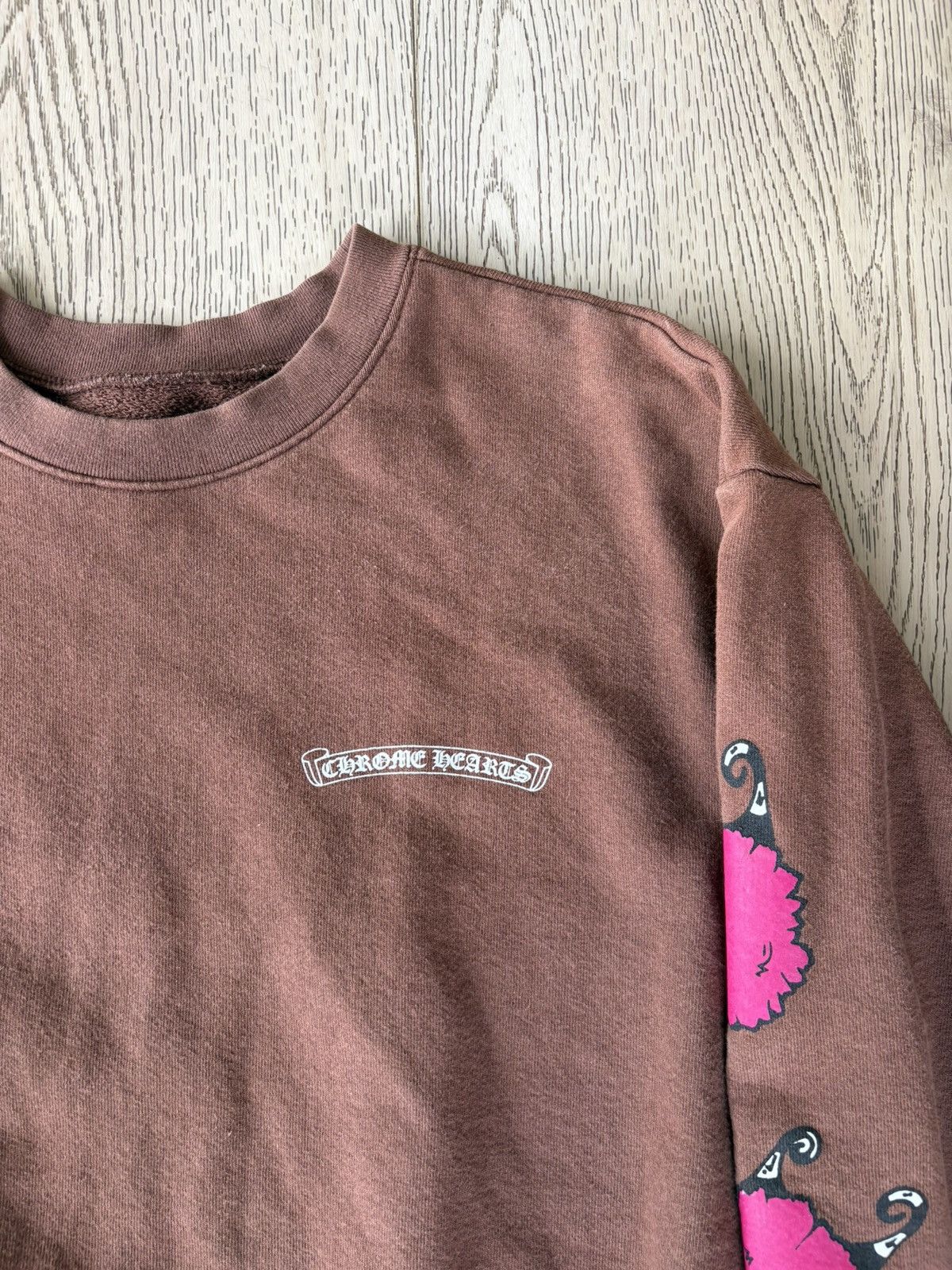 Chrome Hearts Chrome Hearts Matty Boy Structure Crewneck Size US M / EU 48-50 / 2 - 3 Thumbnail