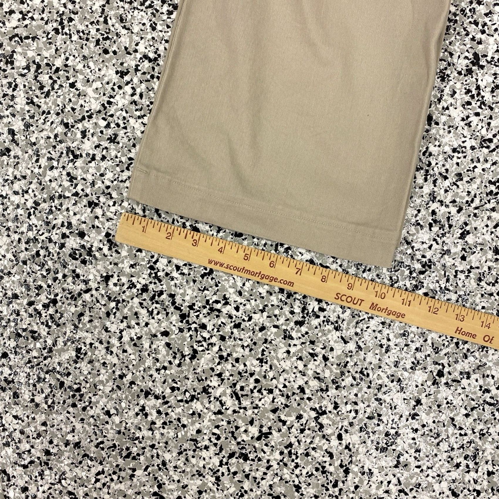 Vintage VINTAGE Rockies Jeanswear Western Women's Khaki Pants 12 Long Beige 31x31.25 Womens Size 34" / US 12 / IT 48 - 8 Thumbnail