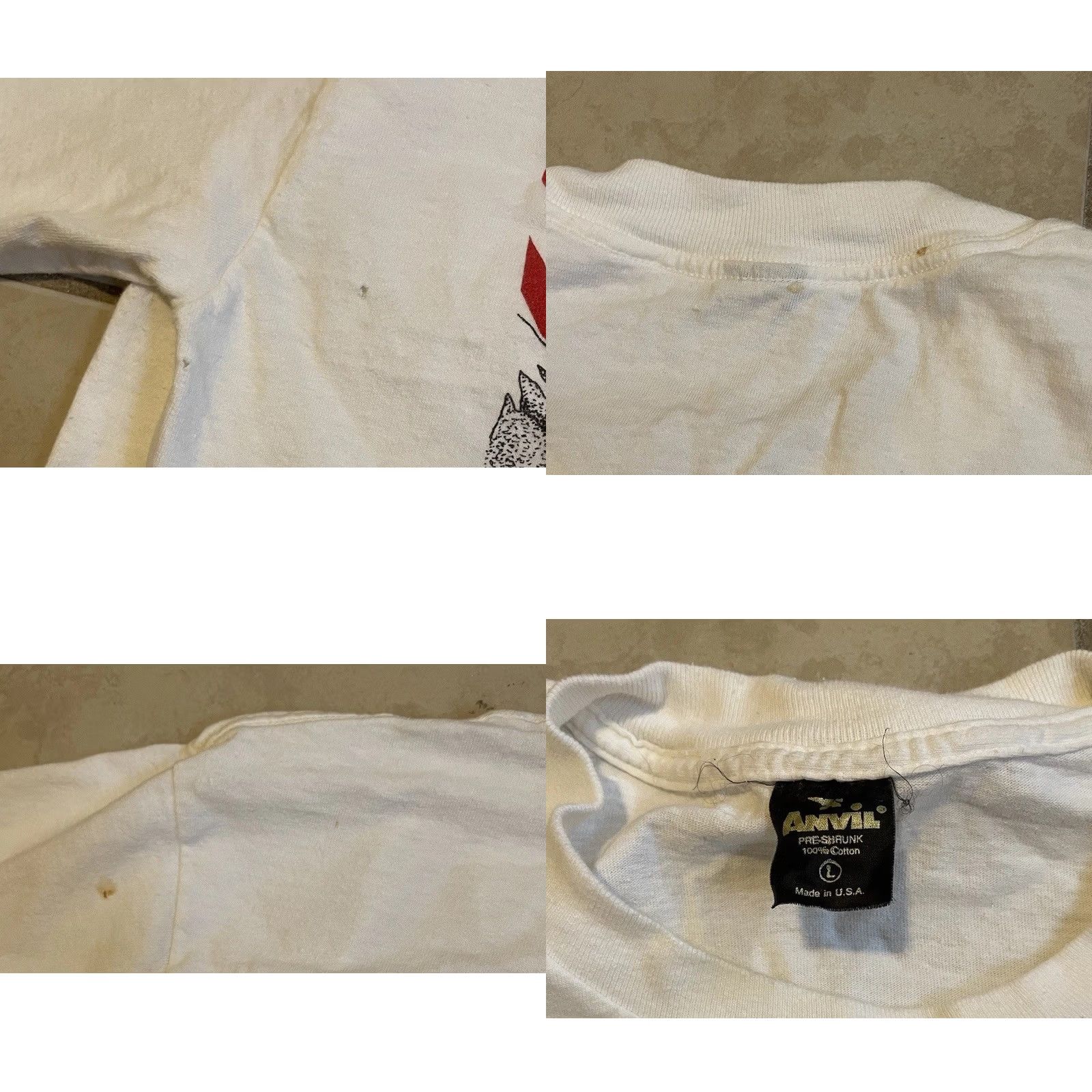 Vintage VINTAGE Lake Havasu Sumo Wrestling Tournament Faded Shirt S Arizona Grunge 80s 90s Graphic Tee White Mens Small Single Stitch USA minimal wear Size US S / EU 44-46 / 1 - 10 Thumbnail