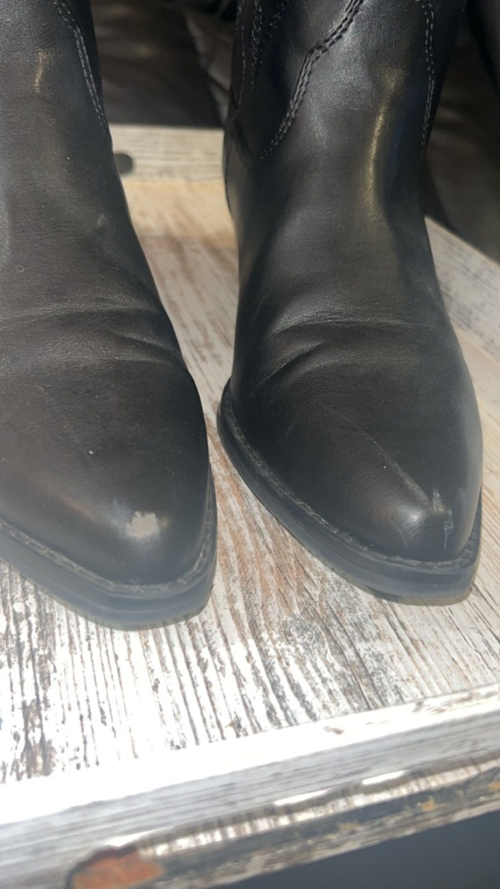 The Unbranded Brand Madden Girl Black Heeled Boots Size 10 Size US 10 / IT 40 - 3 Thumbnail