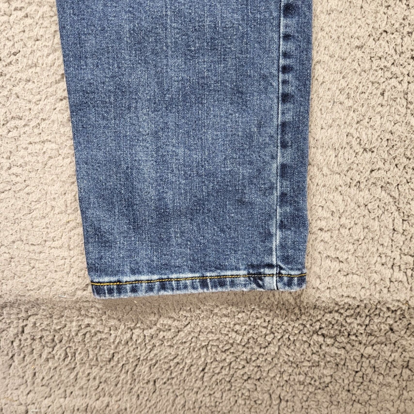 Wrangler Wrangler Jeans Mens 36x32 Denim Slim Straight Blue Stretch 5-Pocket Cowboy Cut Wrangler Cowboy Cut Mens Jeans Size US 36 / EU 52 - 4 Thumbnail