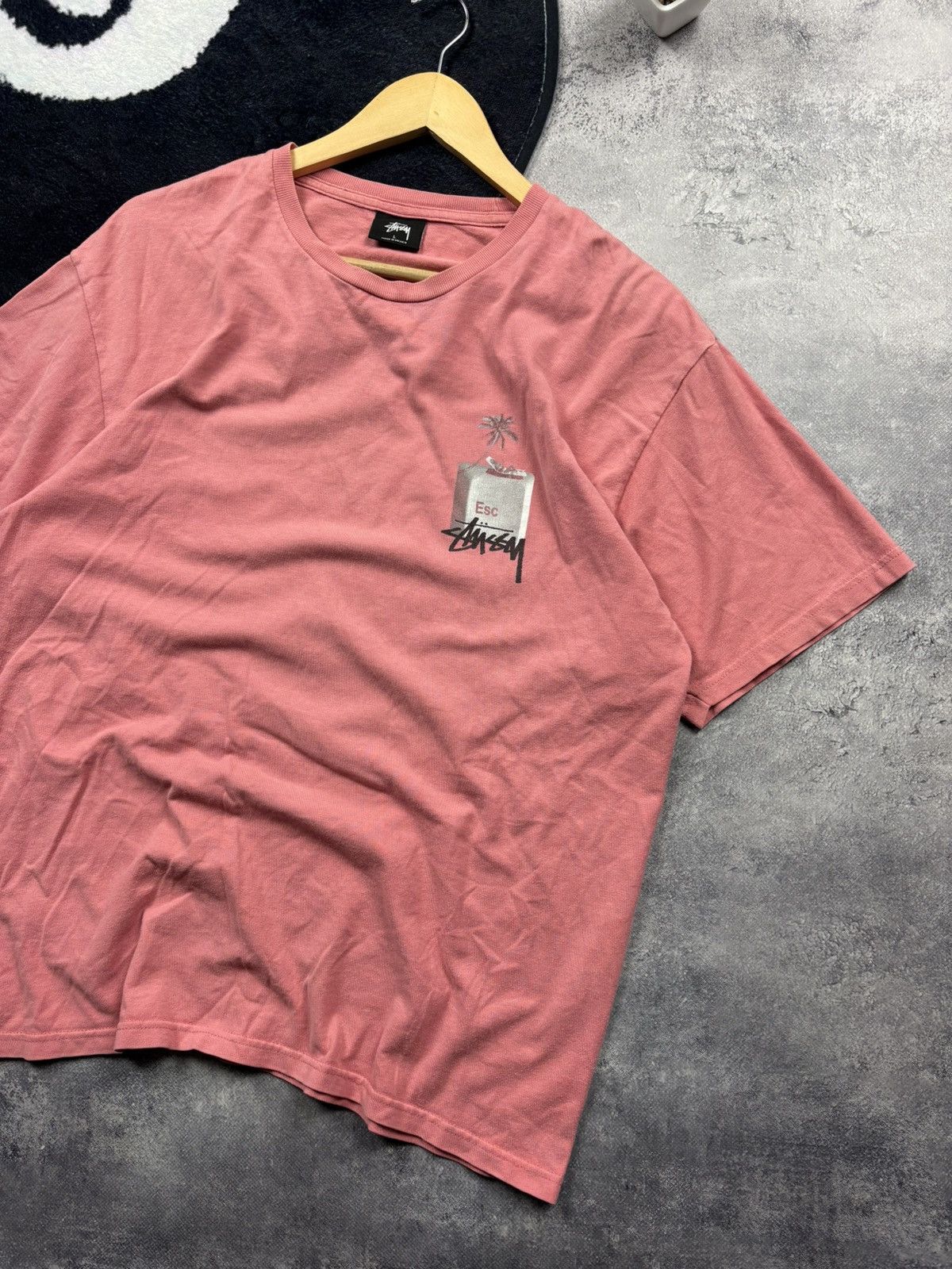 Stussy STUSSY Rare Streetwear Skateboarding ESC Mini Logo Hype Size US L / EU 52-54 / 3 - 2 Thumbnail