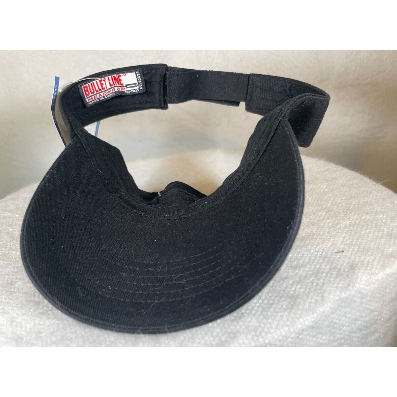 NASCAR NASCAR Furniture Row Racing Black Visor Deadstock With Tags Size ONE SIZE - 3 Thumbnail
