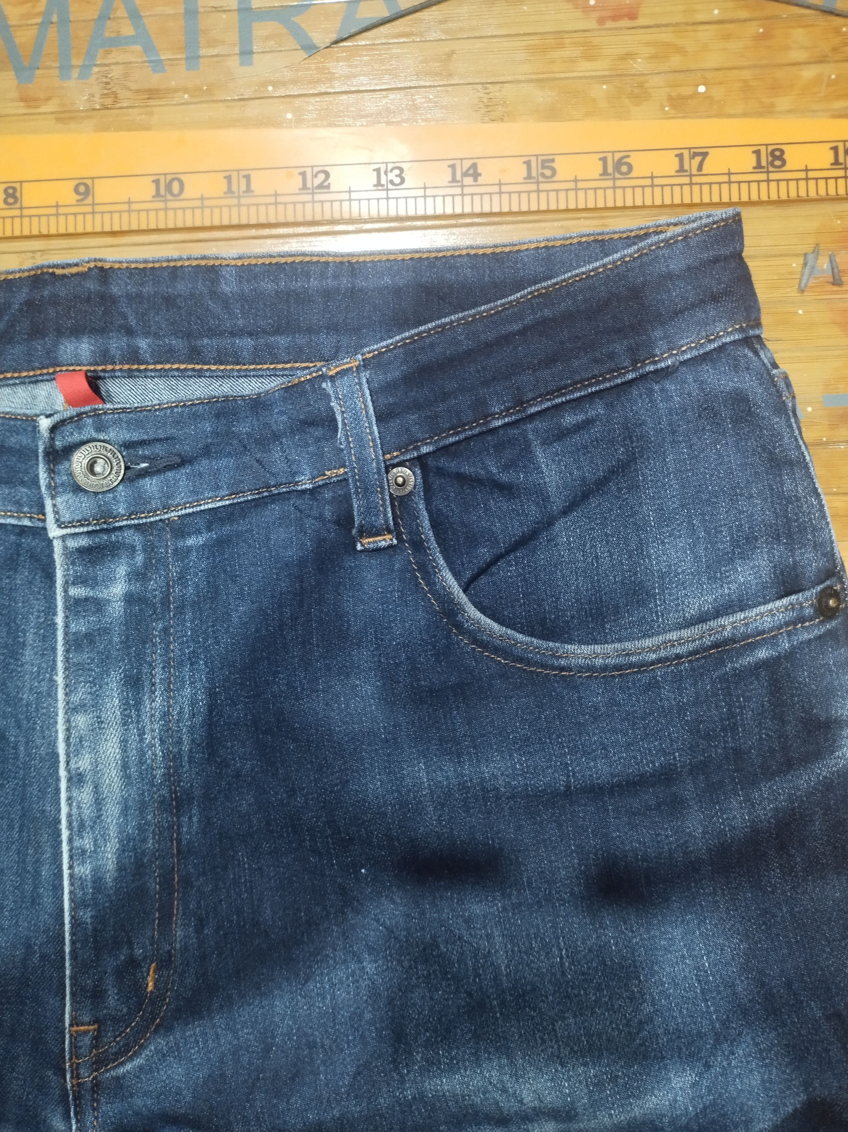 Japanese Brand × Uniqlo × Vintage Jeans Uniqlo Uj Vintage " Blue Denim" Sz 34' Size US 34 / EU 50 - 9 Thumbnail