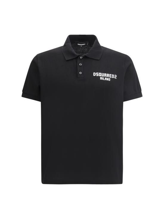 Dsquared2 DSQUARED2 Men Polo Shirts S74GL0086S22743 962 BLACK Size US XXL / EU 58 / 5 - 1 Preview