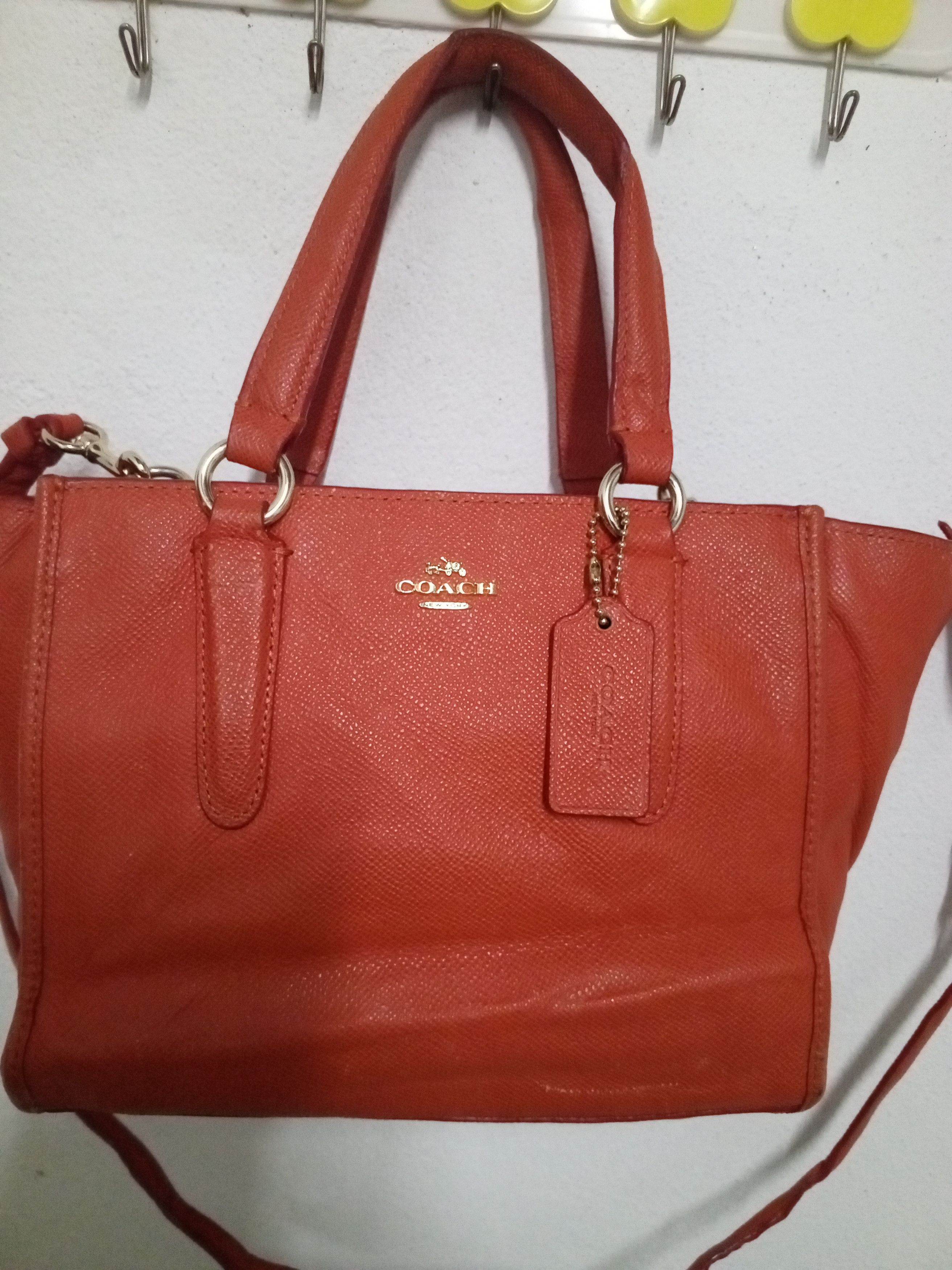 Coach Coach Hand Bag Leather 2way Size ONE SIZE - 8 Thumbnail
