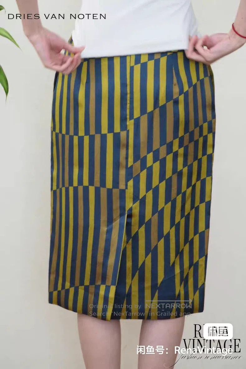 Dries Van Noten Dries Van Noten Runway Style Skirt Size 35" - 4 Thumbnail