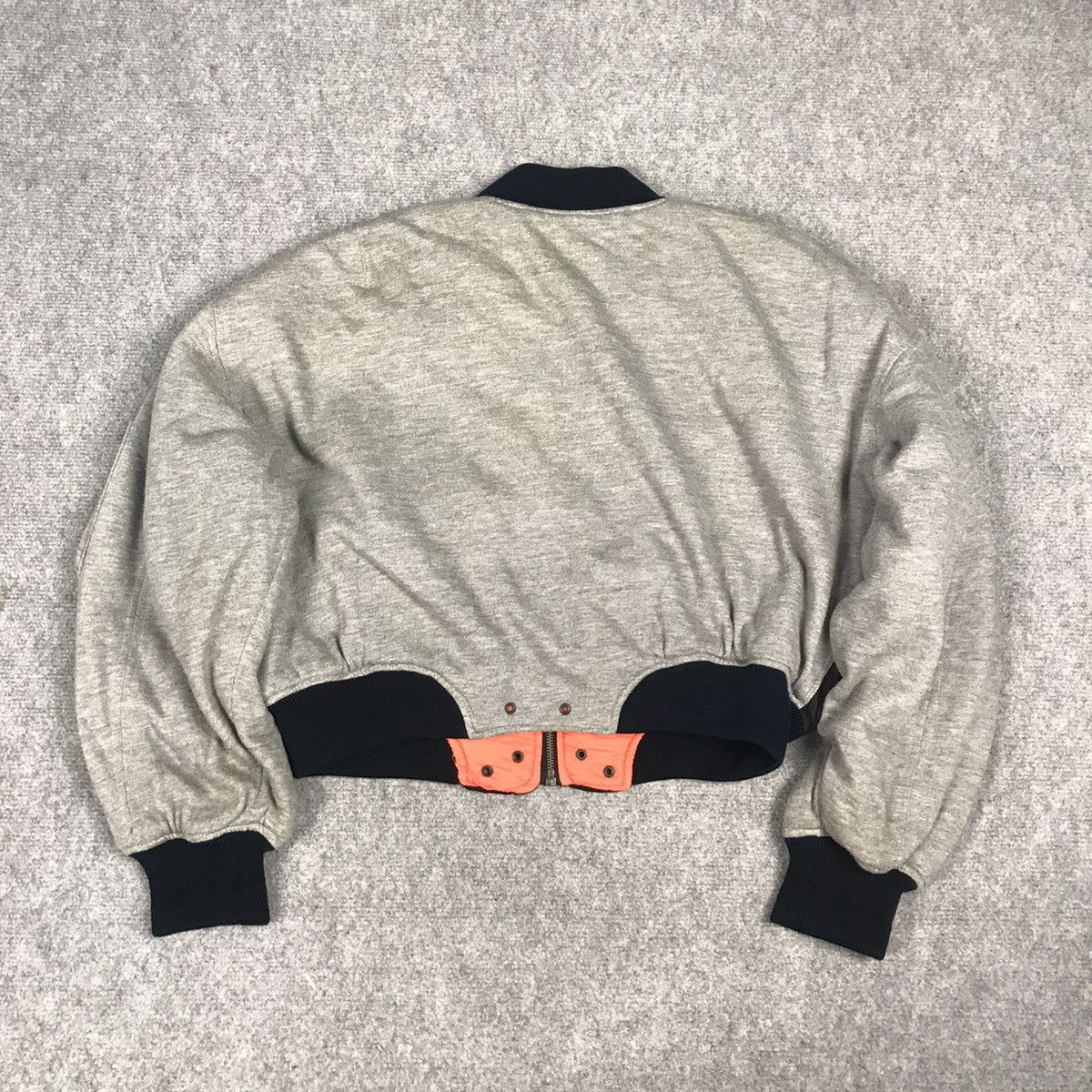 Japanese Brand NET WORK JAPANESE BOMBER JACKET CROPPED STYLE Size US S / EU 44-46 / 1 - 6 Thumbnail