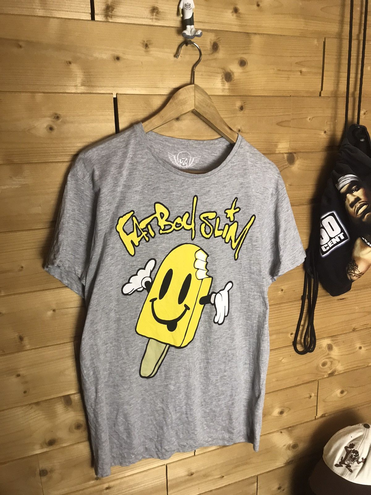 Band Tees Fat Boy Slim ice cream t-shirt Size US L / EU 52-54 / 3 - 3 Thumbnail