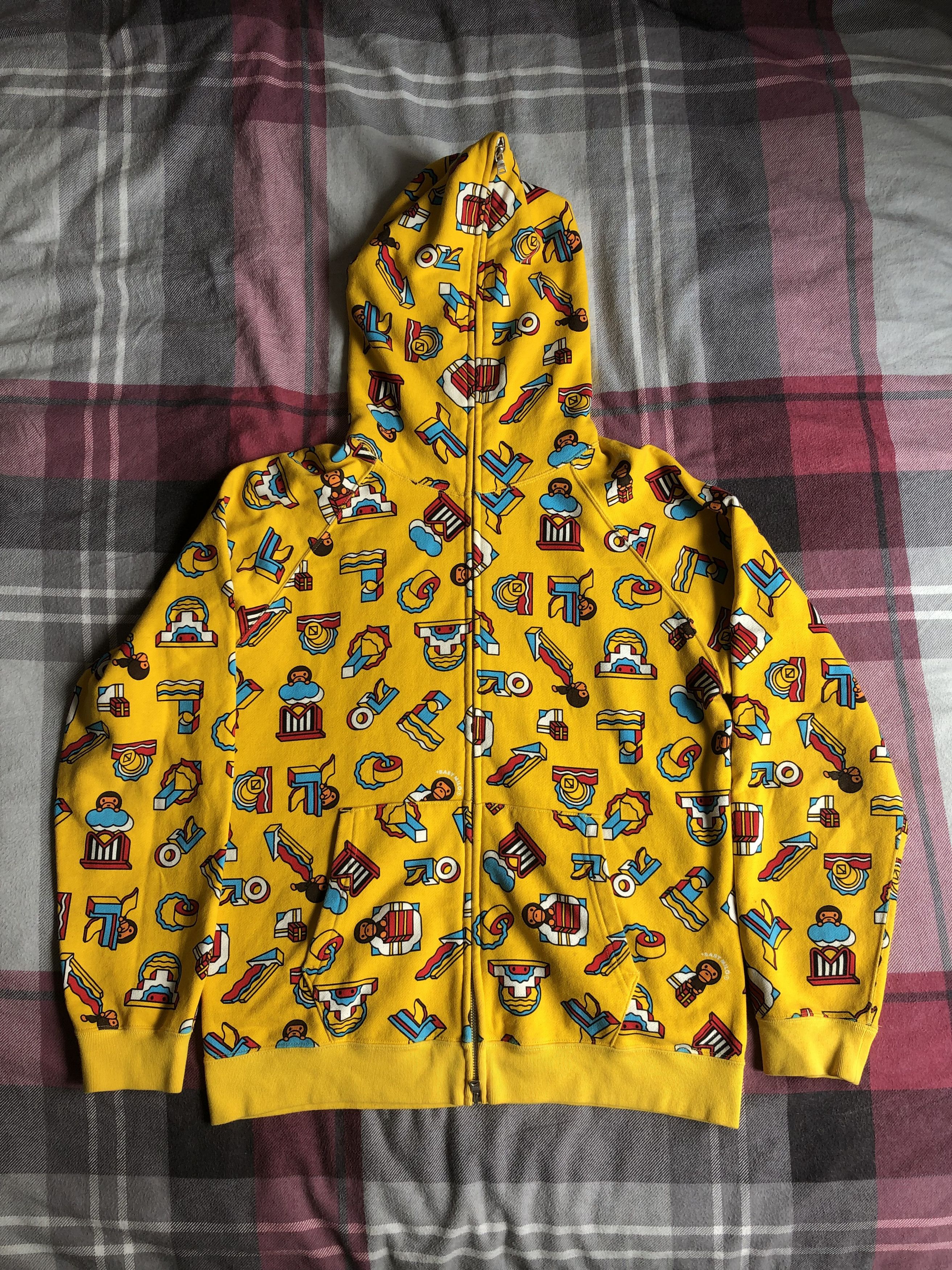 トップス A Bathing Ape Milo Monogram Full Zip Milo monogram full zip - Gem