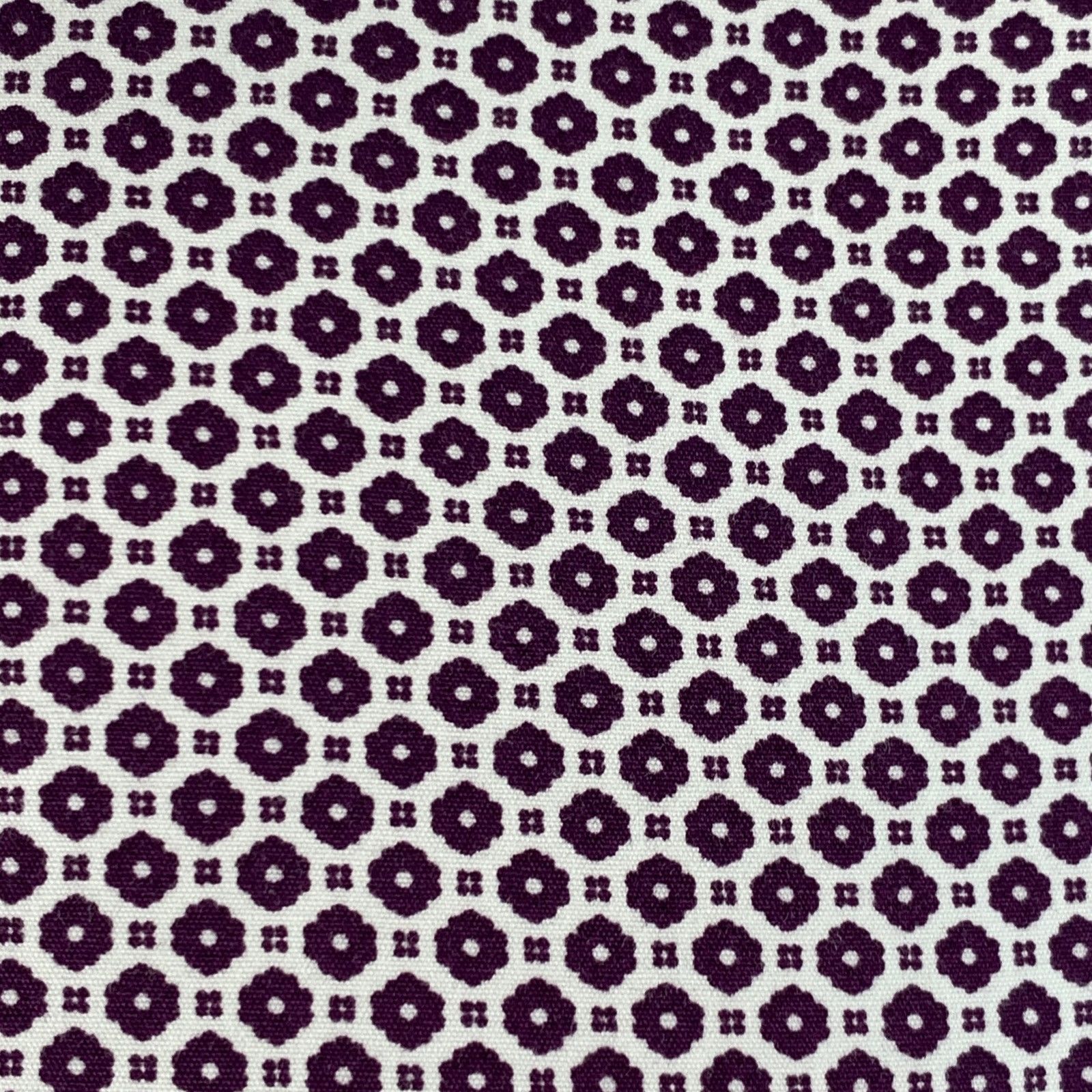 Ted Baker Nugate Burgundy White Abstract Floral Cotton Long Sleeve Size US XS / EU 42 / 0 - 3 Thumbnail