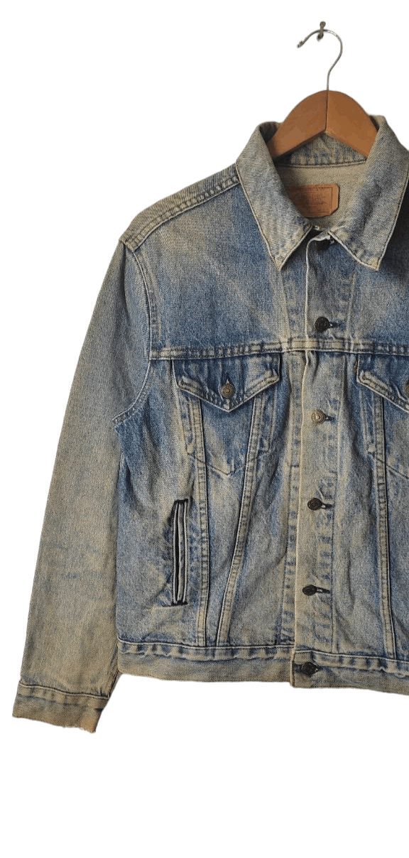 Levi's VINTAGE LEVIS SMALL E DENIM JACKET MADE IN USA Size US S / EU 44-46 / 1 - 4 Thumbnail