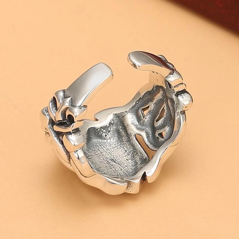 Japanese Brand × Jewelry × Vintage retro personality cross eating Ring Size ONE SIZE - 4 Thumbnail