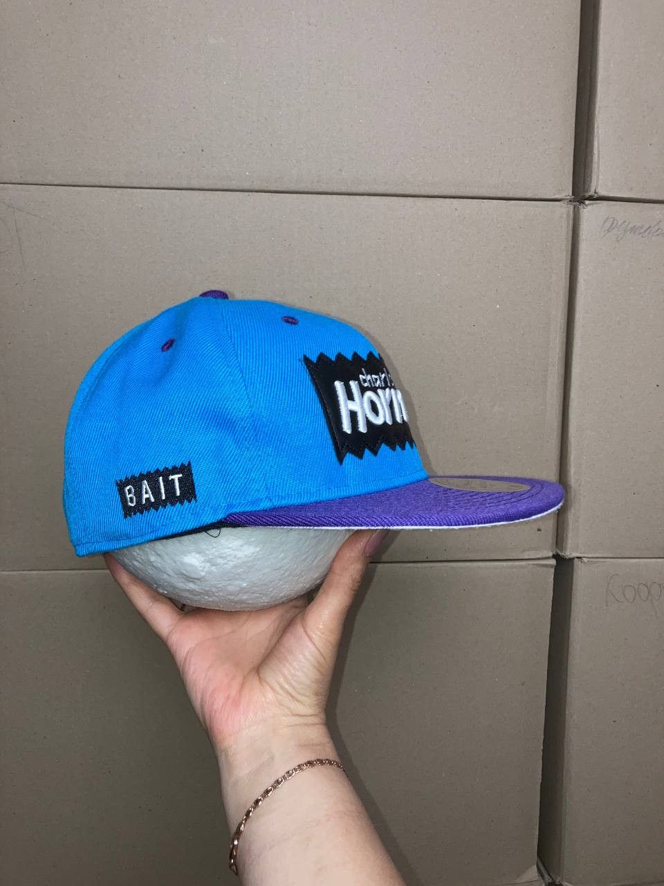 Mitchell & Ness VINTAGE CHARLOTTE HORNETS HAT CAP SNAP BACK NBA BASKETBALL Size ONE SIZE - 3 Thumbnail