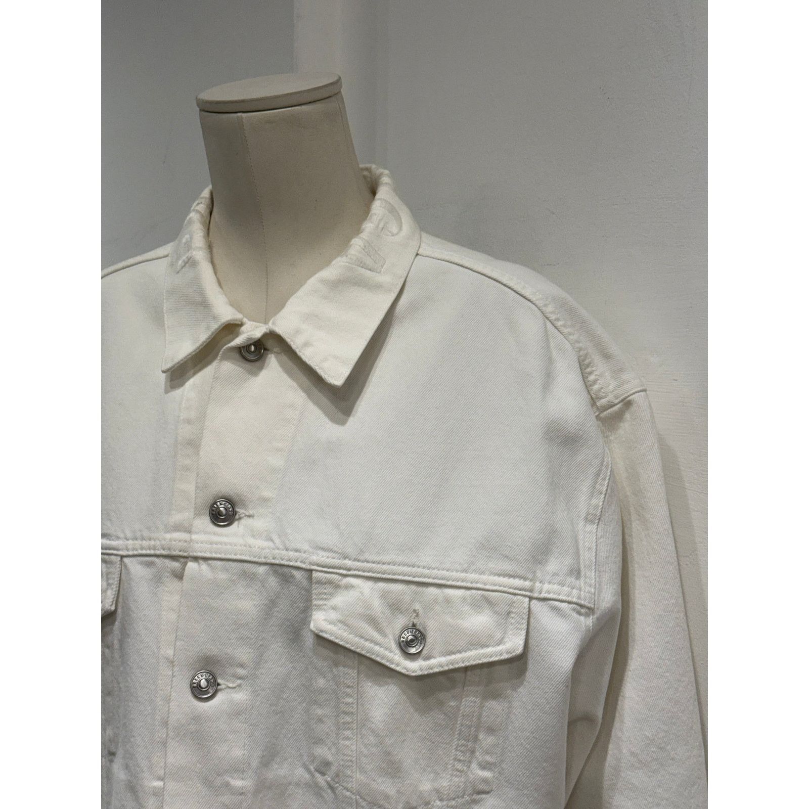 Balenciaga 2018 Balenciaga deconstructed oversized denim jacket Size US S / EU 44-46 / 1 - 6 Thumbnail