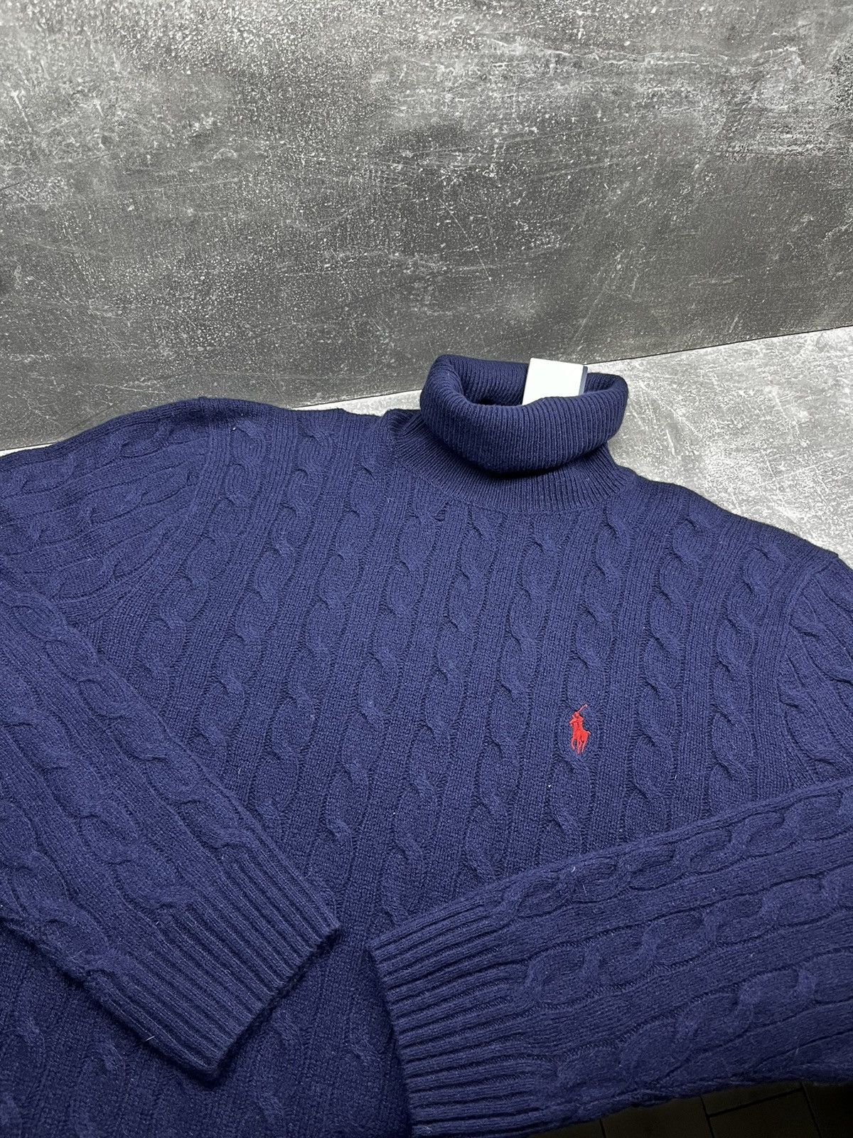 Polo Ralph Lauren × RRL Ralph Lauren × Ralph Lauren Rollkragenpullover knit sweater Ralph Lauren size L Size US L / EU 52-54 / 3 - 2 Thumbnail