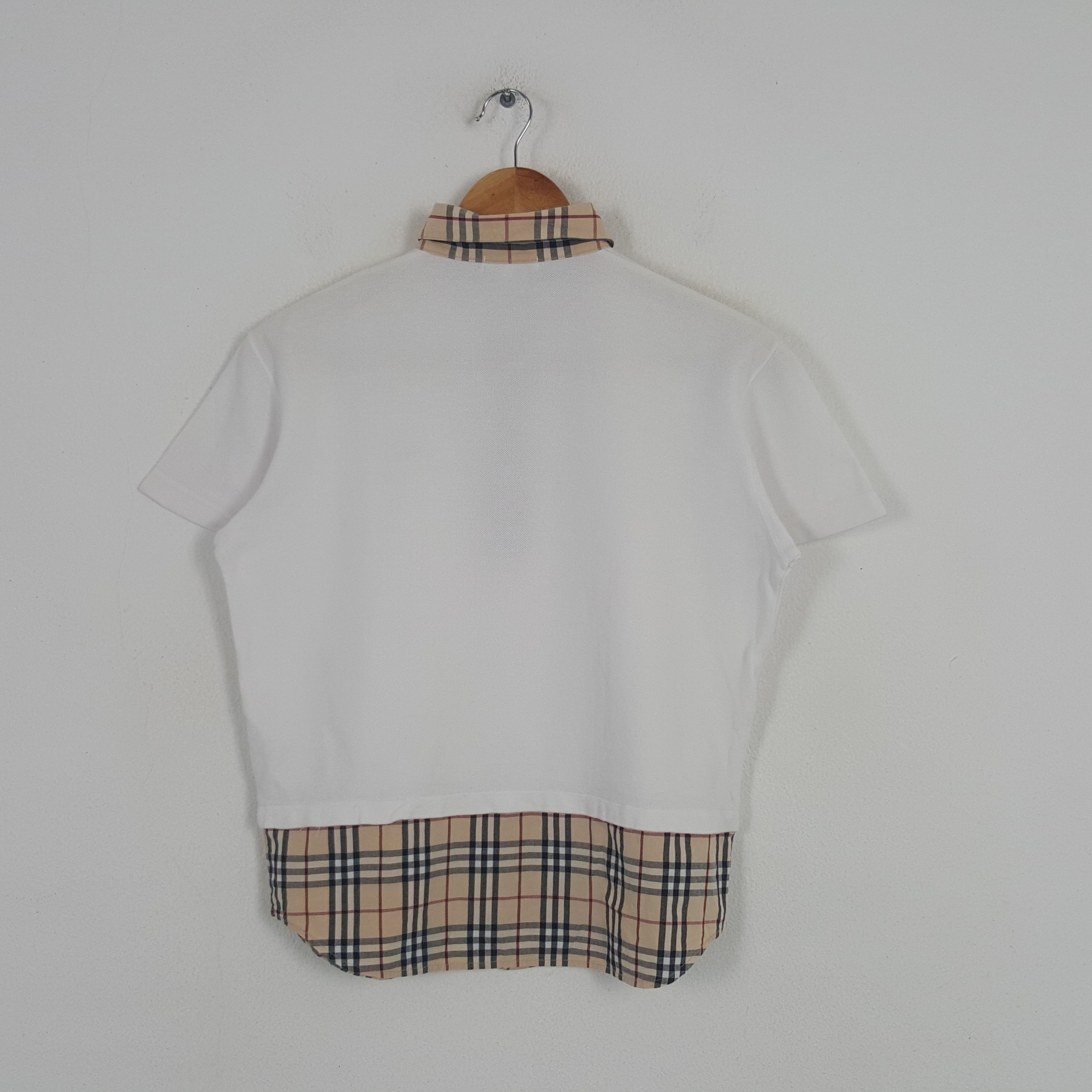 Burberry × Vintage Vintage Burberry London Nova Check Polos Size US M / EU 48-50 / 2 - 3 Thumbnail