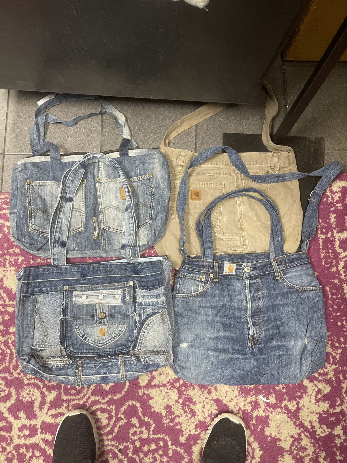 Carhartt × Vintage Carhartt tote bags Size ONE SIZE - 2 Thumbnail