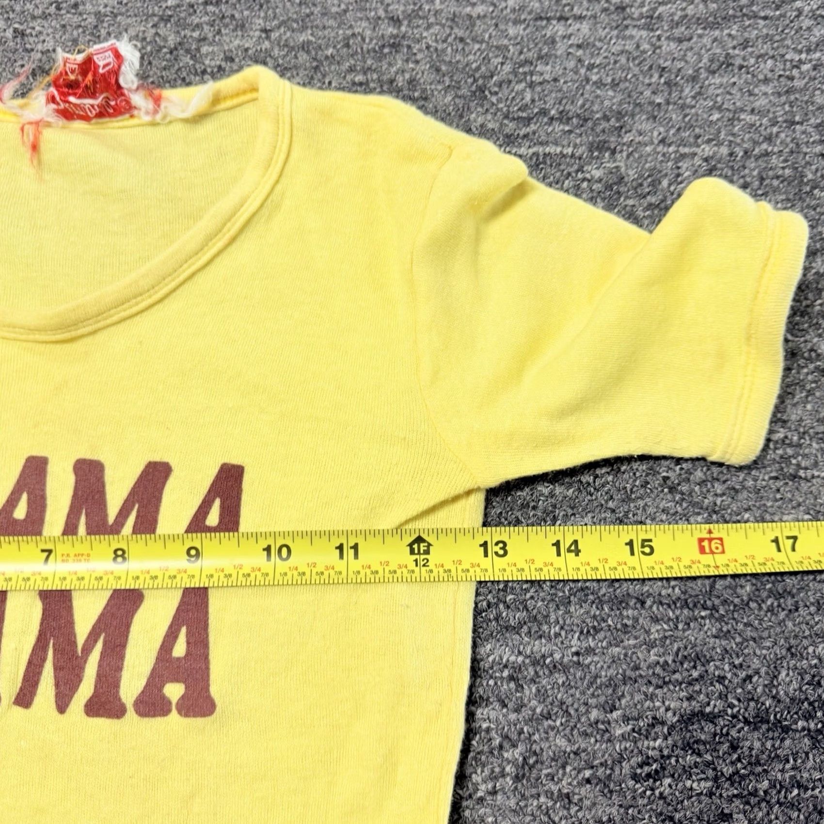 Vintage Simone Shirt Womens Sz S Yellow Bahama Mama 70s Grail Top, Women's — image 2 of 5
