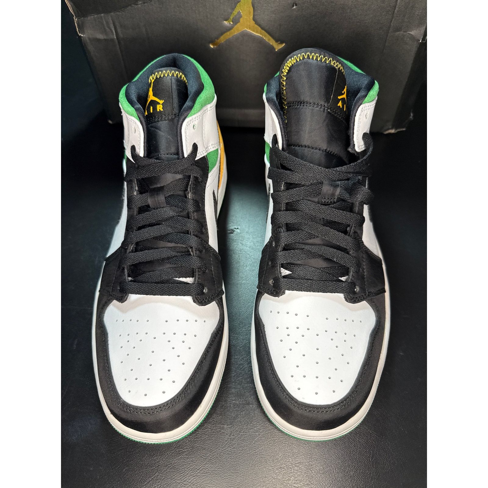 Jordan Brand NEW Jordan 1 Mid SE 'Oakland' Mens Sz 10.5 Size US 10.5 / EU 43-44 - 1 Thumbnail