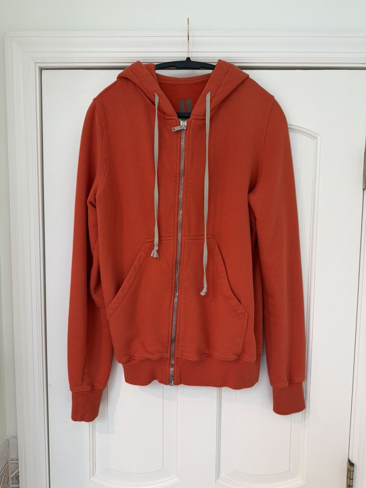 Rick Owens Papaya Zip Hoodie Rare DRKSHDW